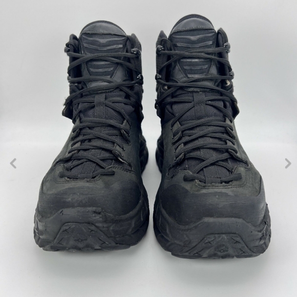 Hoka One One Tor Ultra Hi 2 All Black Men Hiking Shoes 1107293 BLK Size 12 - Picture 11 of 11